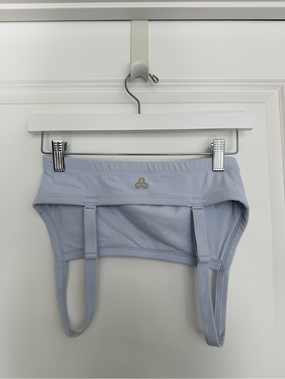 Aritzia Light Blue Sports Bra with Strappy Back
